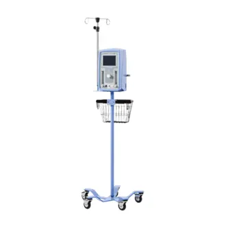 Infant Flow SiPAP device, cart mounted